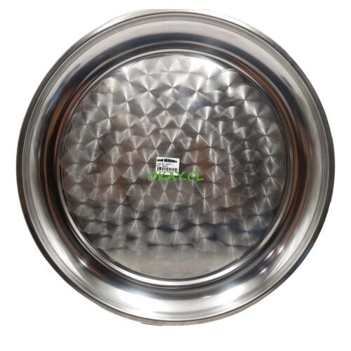 Fuente De Metal Rectangular 45x35cm | OKAY.CL | SITIO OFICIAL DE SAN